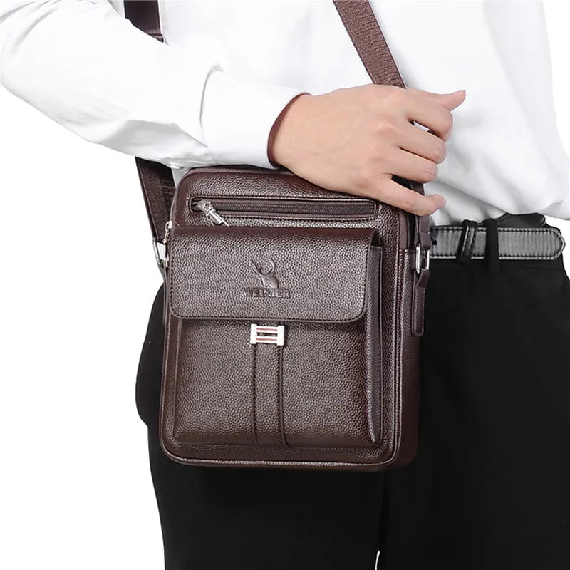 Valoria | Men's PU Shoulder and Crossbody